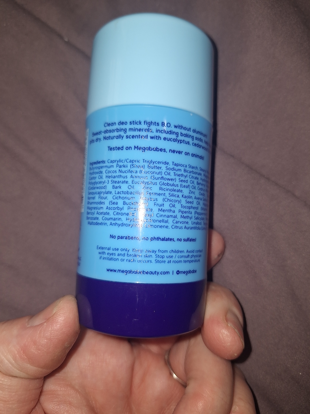megababe The Geo Deo Multi-Mineral Daily Deodorant - Picture 2 of 7